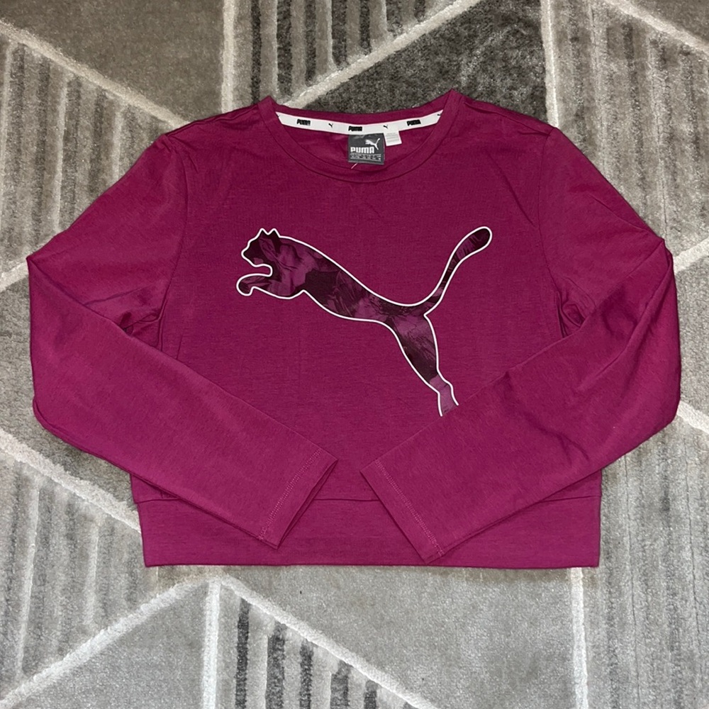 Puma REBEL LS Crop Top